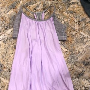 Lululemon tank top with built in sports bra